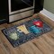 Oversized 20"x36" Feel at Ease Anti-Fatigue Kitchen Mat (Coffee Cups Chalk)
